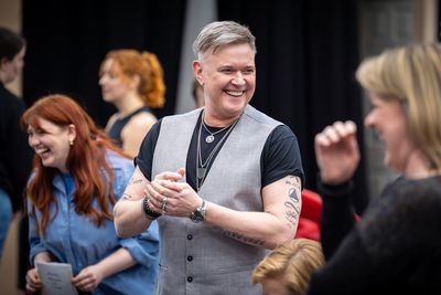 Megan Ellis, Darren Day, and Laura Medforth Photo