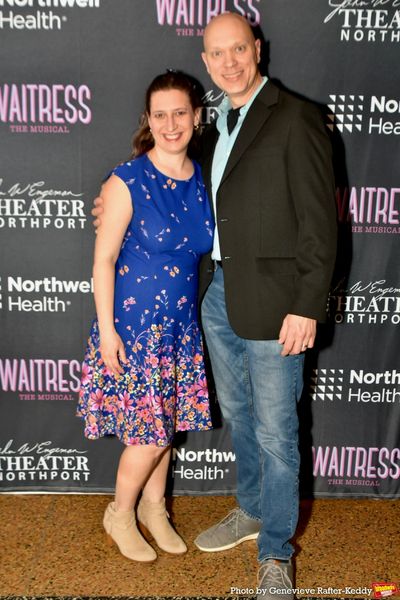 Laura Shubert (Sound Design) and Russel Brown (Music Coordinator) Photo