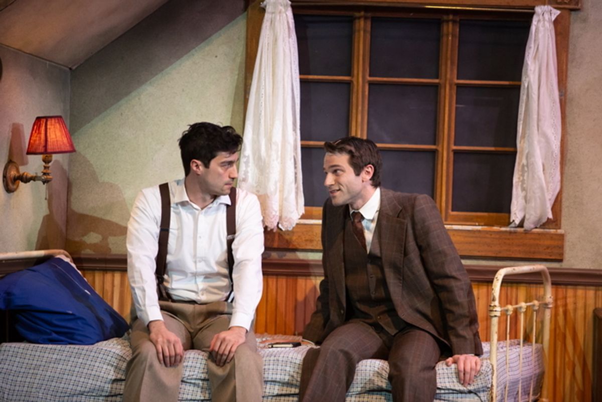 Angeline Mirenda, Sean Samuels and Christian Tyler Dorey star in the 5-STAR THEATRICALS production of “CABARET,” directed by Michael Matthews and now playing at the Scherr Forum Theatre in Thousand Oaks. at 