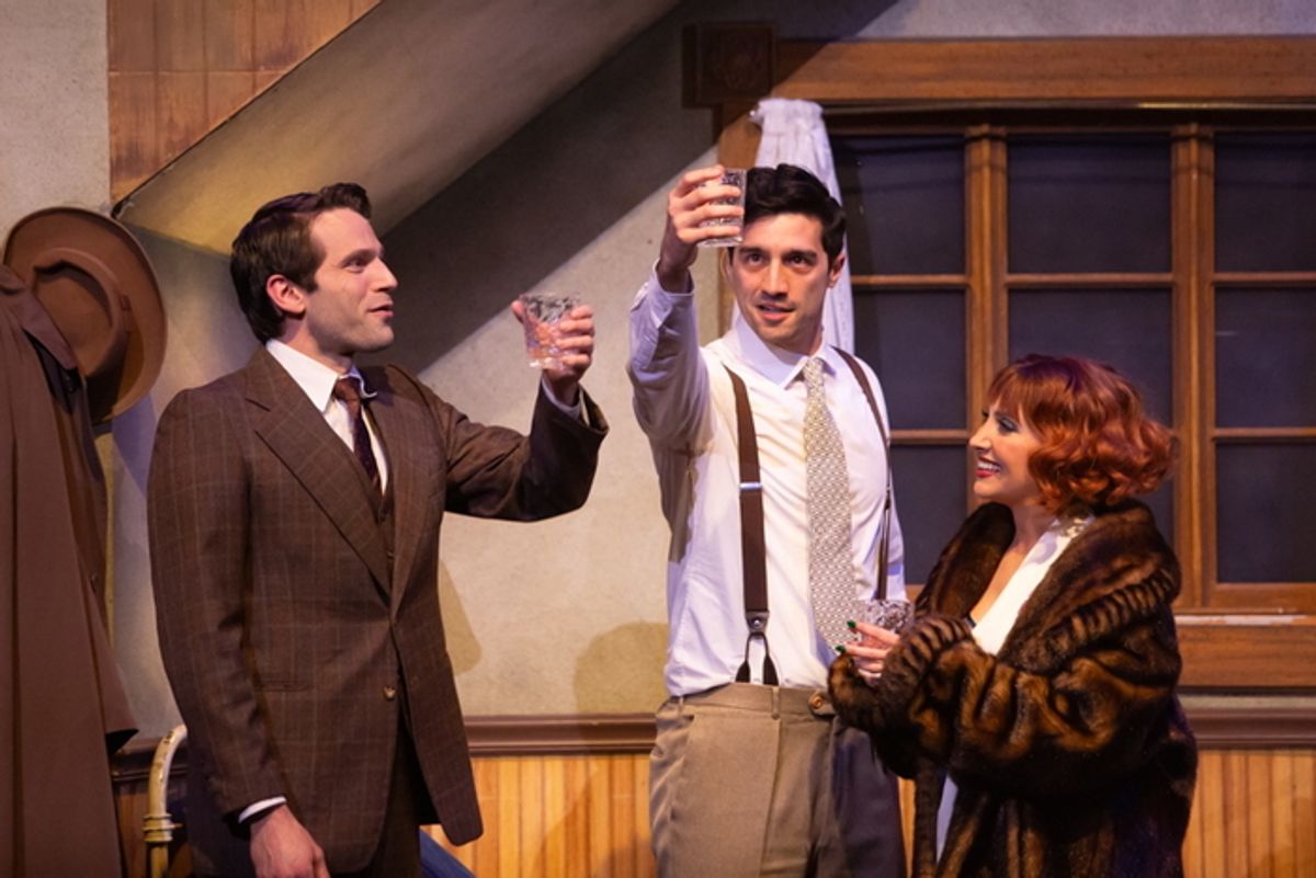 Ron Orbach and Valerie Perri star in the 5-STAR THEATRICALS production of “CABARET,” directed by Michael Matthews and now playing at the Scherr Forum Theatre in Thousand Oaks. at 