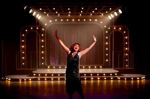 Terrick Walker (left), Sean Samuels and Christopher Ho (right) star with the company in the 5-STAR THEATRICALS production of “CABARET,” directed by Michael Matthews and now playing at the Scherr Forum Theatre in Thousand Oaks. @ BroadwayWorld Terrick Walker (left), Sean Samuels and Christopher Ho (right) star with the company Photo