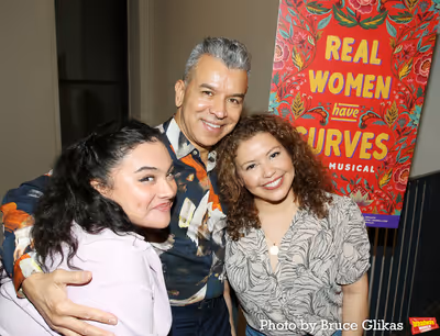 Tatianna Córdoba, Sergio Trujillo and Justina Machado Photo