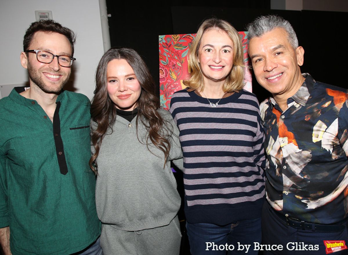 Benjamin Velez, Joy Huerta, Nell Banjamin and Sergio Trujillo
 at 