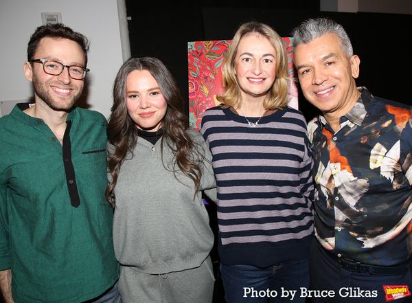 Benjamin Velez, Joy Huerta, Nell Banjamin and Sergio Trujillo
 Photo