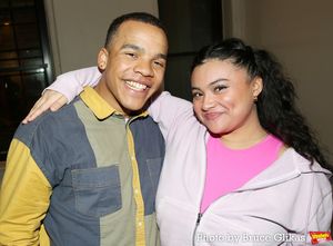 Mason Reves and Tatianna Córdoba @ BroadwayWorld Mason Reves and Tatianna Córdoba Photo