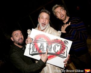 Chris Kirkpatrick, Joey Fatone and Lance Bass  Photo