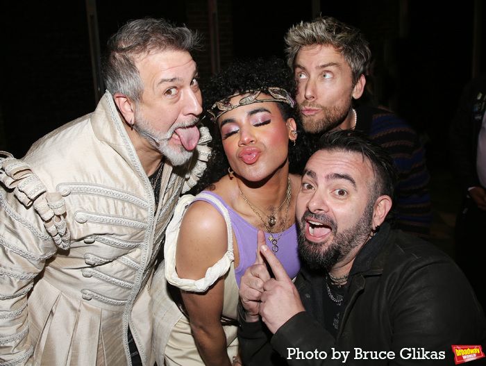 Photos: NSYNC's Chris Kirkpatrick and Lance Bass Visit Joey Fatone in & JULIET — photo 12 of 26