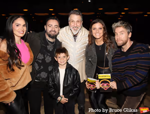 Izabel Araujo, Chris Kirkpatrick, Nash Dylan Kirkpatrick, Joey Fatone, Karly Skladany Photo