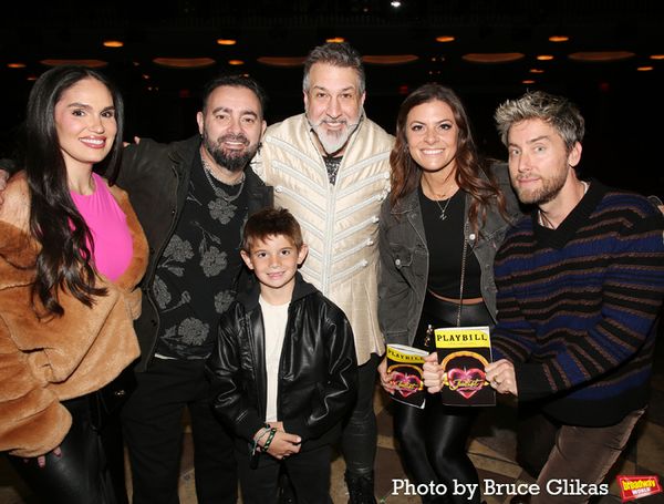 Izabel Araujo, Chris Kirkpatrick, Nash Dylan Kirkpatrick, Joey Fatone, Karly Skladany Photo