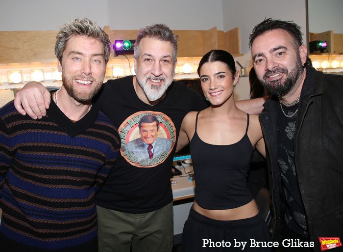 Photos: NSYNC's Chris Kirkpatrick and Lance Bass Visit Joey Fatone in & JULIET — photo 17 of 26