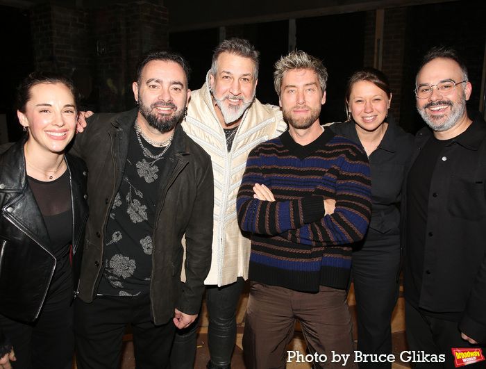 Photos: NSYNC's Chris Kirkpatrick and Lance Bass Visit Joey Fatone in & JULIET — photo 7 of 26