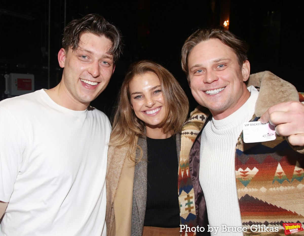 Tom Francis, Erica Firestone and Billy Magnussen  at 
