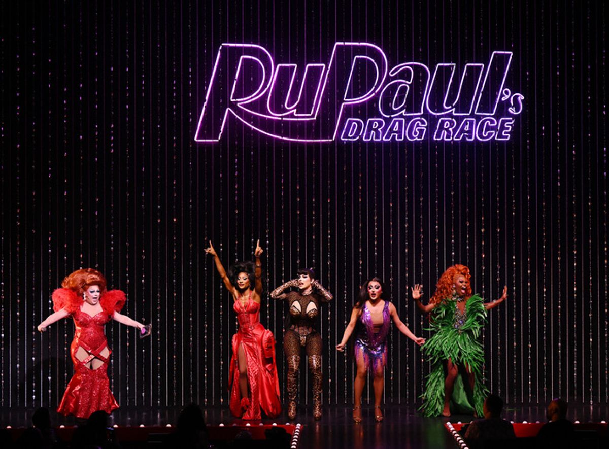 Ginger Minj, Jaida Essence Hall, Plane Jane, Morphine Love Dion and Asia O'Hara at 