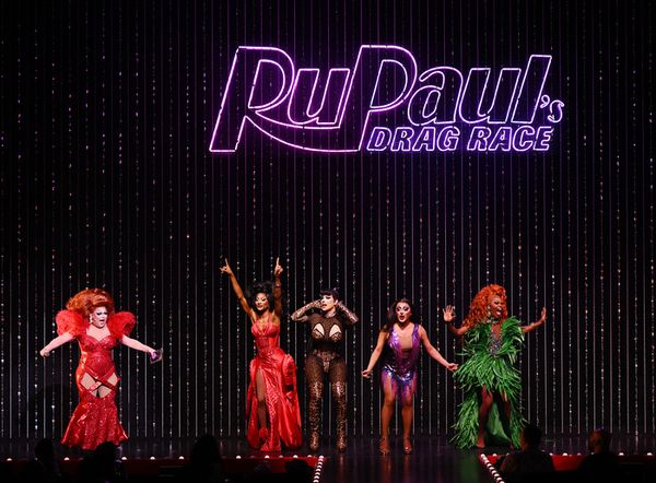 Ginger Minj, Jaida Essence Hall, Plane Jane, Morphine Love Dion and Asia O'Hara Photo