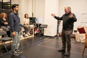 Sathya Sridharan and John Ellison Conlee @ BroadwayWorld Sathya Sridharan and John Ellison Conlee Photo