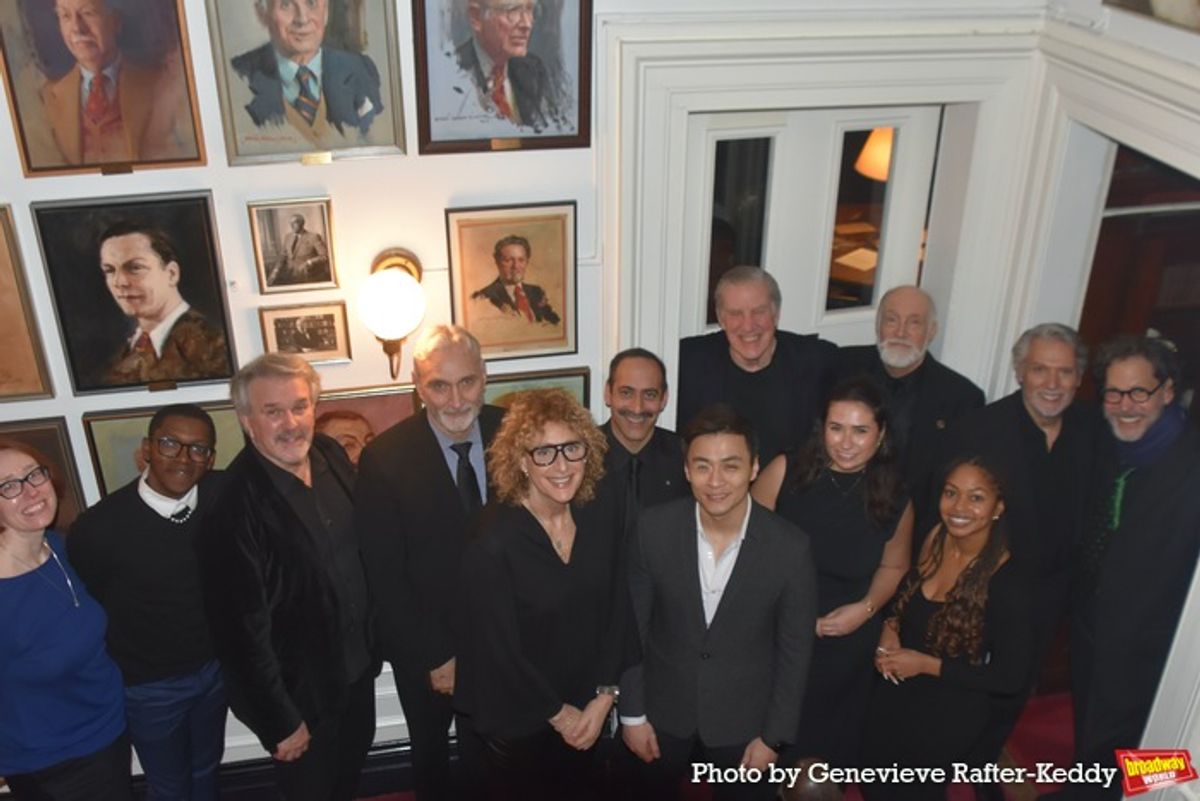 April Ann Kline (Stage Manager), Isiah Josiah (Managing Producer), George Dvorsky, Rocco Sisto Judy Gold, James Rana, David Lee Huynh, Nick Wyman, Stefania Gonzalez, Simon Jones, Nadia Brown, Robert Cuccioli and David Staller (Director) at 
