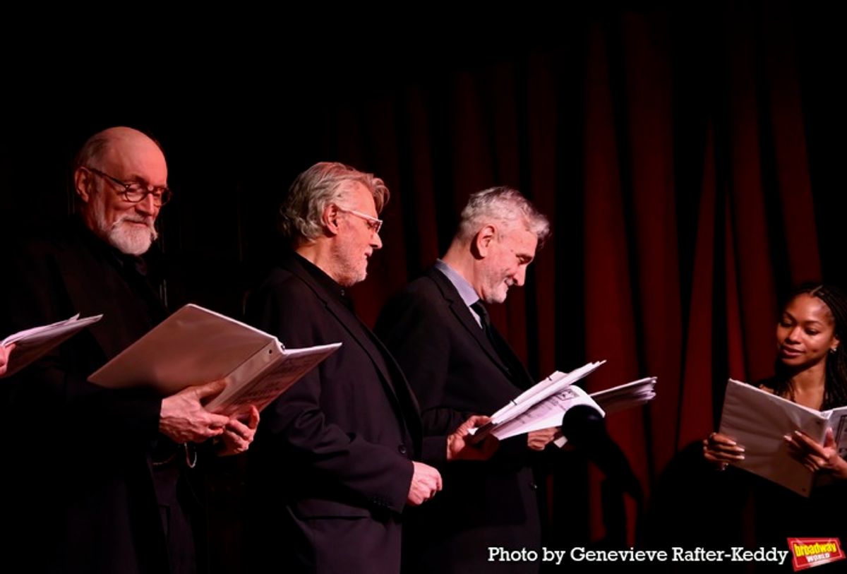 Simon Jones,. Robert Cuccioli, Rocco Sisto and Nadia Brown at 