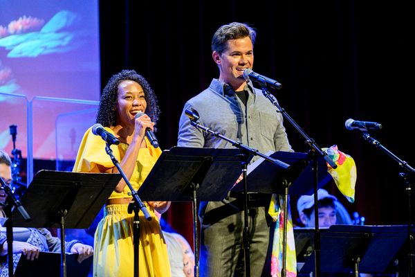 Nikki M. James and Andrew Rannells  Photo