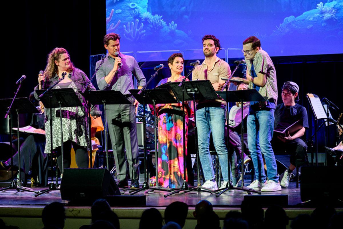 Bonnie Milligan Andrew Rannells, Lea Salonga, Michael Urie and David Katz  at 