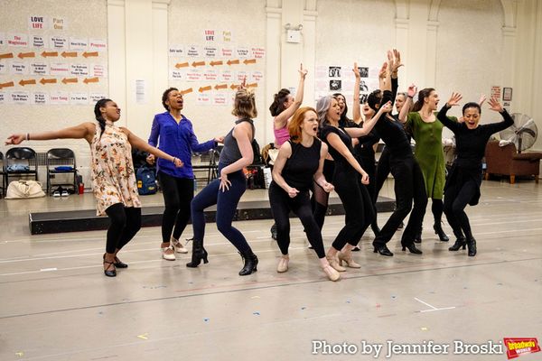 Kate Baldwin and the cast of LOVE LIFE Photo