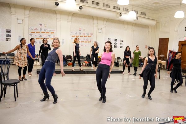 Kate Baldwin and the cast of LOVE LIFE Photo