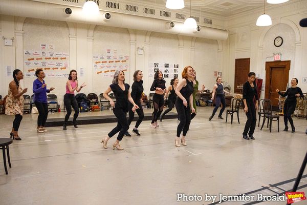 Kate Baldwin and the cast of LOVE LIFE Photo