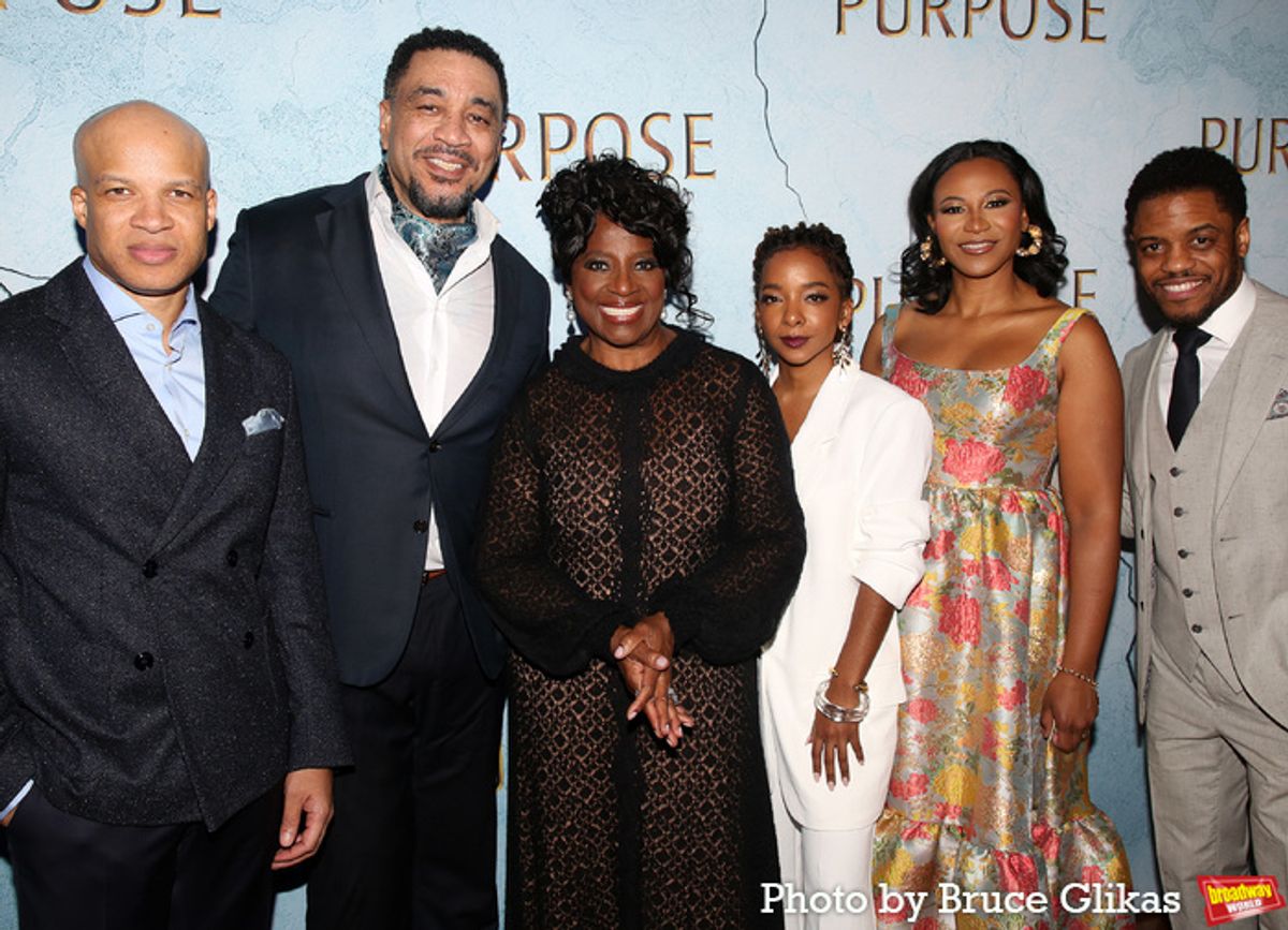 Glenn Davis, Harry Lennix, LaTanya Richardson Jackson, Kara Young, Alana Arenas and Jon Michael Hill at 