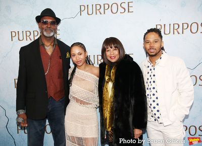 Esau Pritchett, Sojourner Brown, Petronia Paley and Chris Myers  Photo