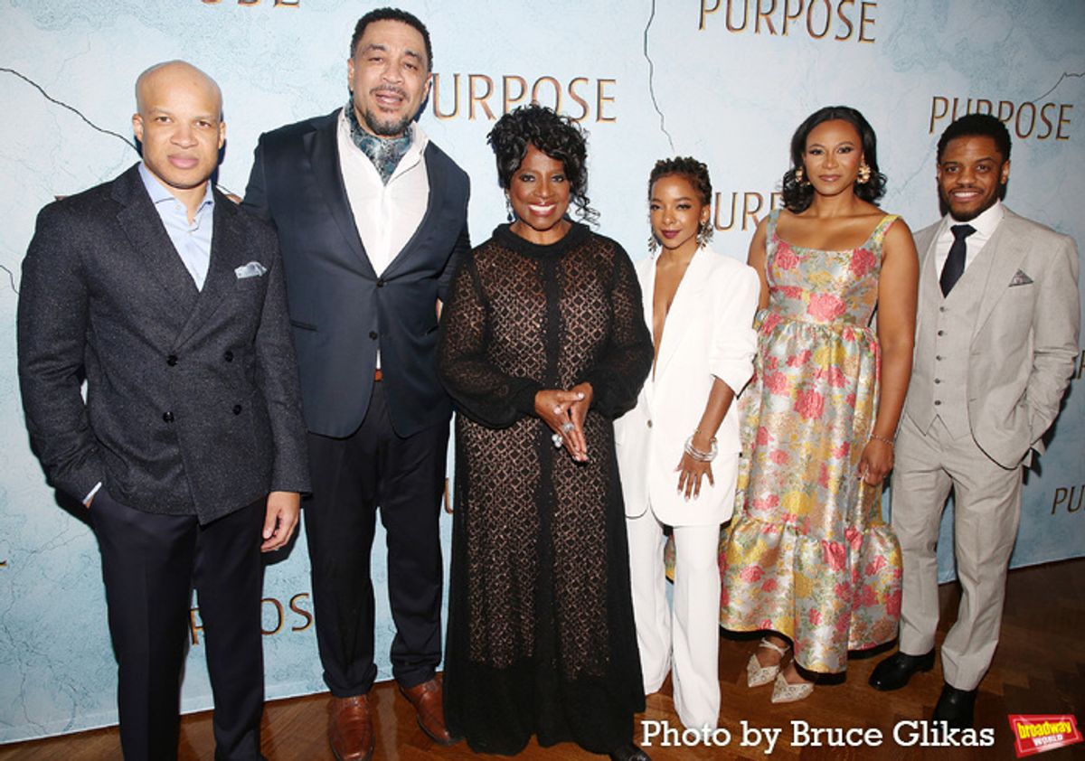 Glenn Davis, Harry Lennix, LaTanya Richardson Jackson, Kara Young, Alana Arenas and Jon Michael Hill at 
