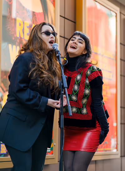 Monica Tulia Ramirez and Aline Mayagoitia Photo