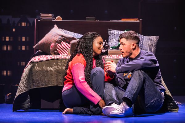 Adrienne Warren and Nick Jonas Photo