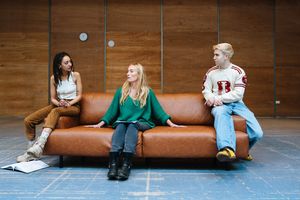 Patricia Allison, Victoria Smurfit and Callum Scott Howells Photo