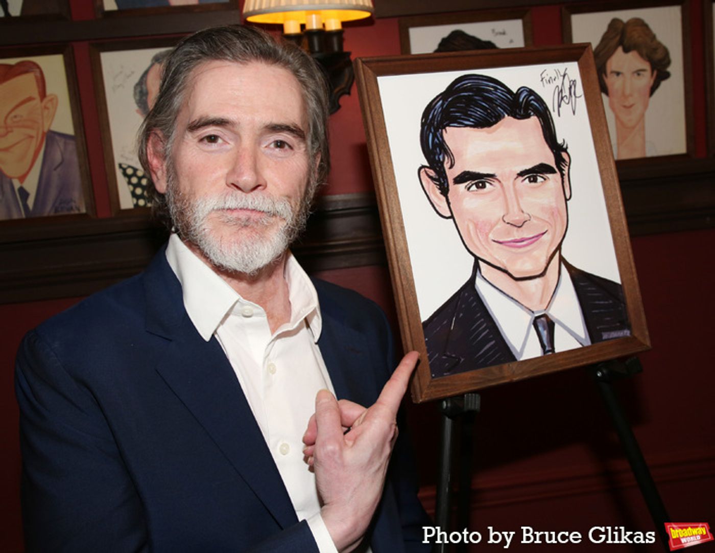 Photos: GHOSTS' Billy Crudup Receives Sardi's Caricature  Image