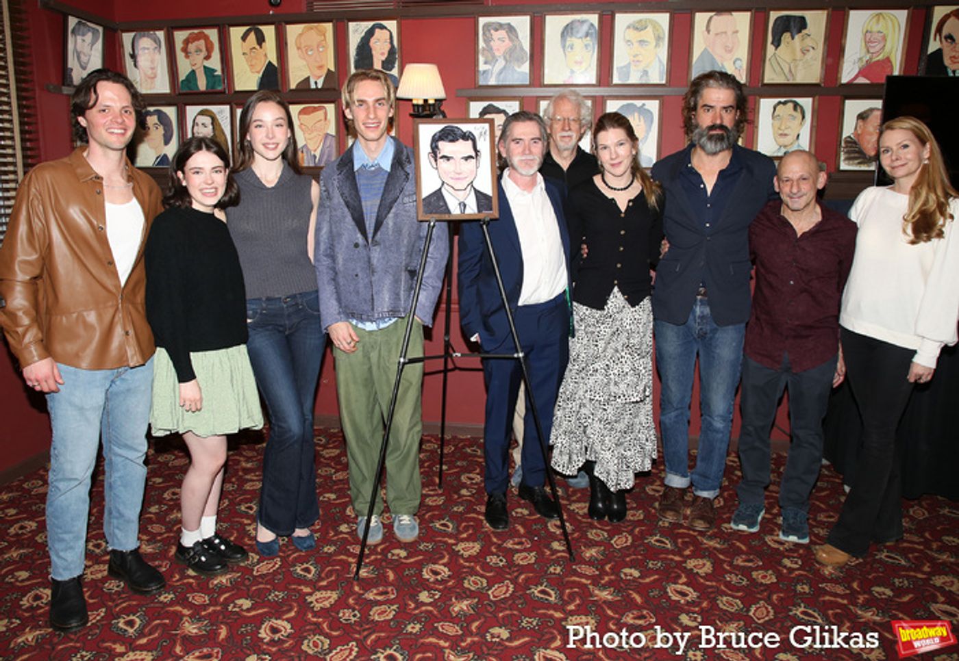 Photos: GHOSTS' Billy Crudup Receives Sardi's Caricature Photos: GHOSTS' Billy Crudup Receives Sardi's Caricature Image