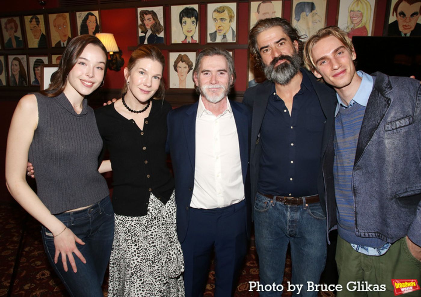 Photos: GHOSTS' Billy Crudup Receives Sardi's Caricature Photos: GHOSTS' Billy Crudup Receives Sardi's Caricature Image