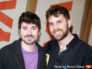Noah Galvin and Ben Platt @ BroadwayWorld Noah Galvin and Ben Platt Photo