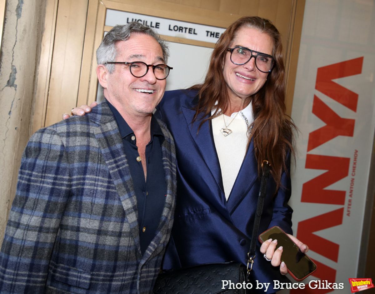 Flody Suarez and Brooke Shields  at 