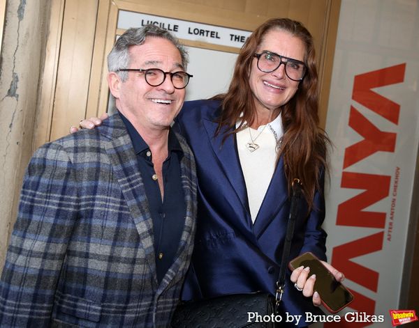 Flody Suarez and Brooke Shields  Photo