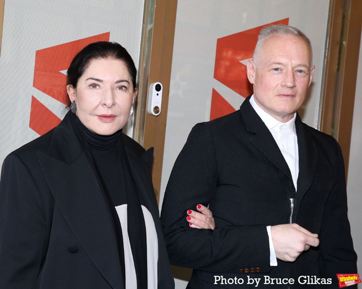 Marina Abramovic and Todd Eckert  at 