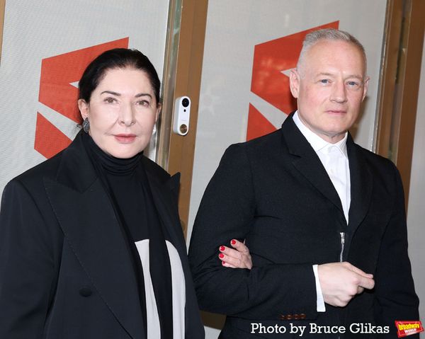 Marina Abramovic and Todd Eckert  Photo