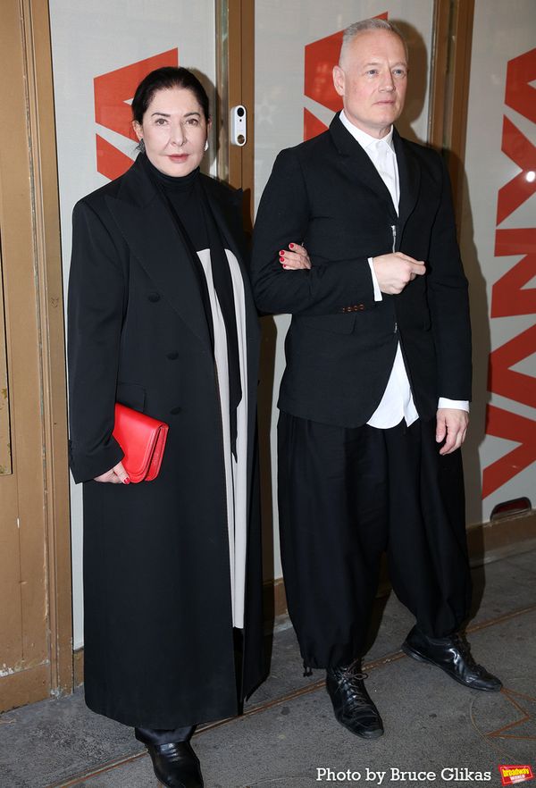 Marina Abramovic and Todd Eckert  Photo