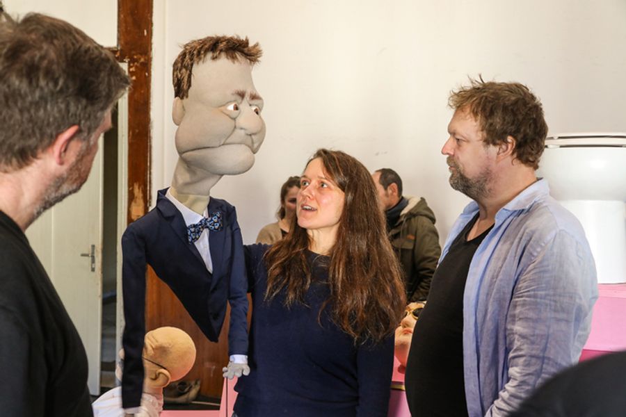 Photos: Upstairs at the Gatehouse Shares DEATH ON THE THRONE Rehearsal Photos Image