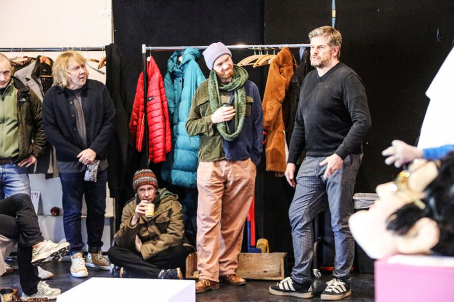 Photos: Upstairs at the Gatehouse Shares DEATH ON THE THRONE Rehearsal Photos Image