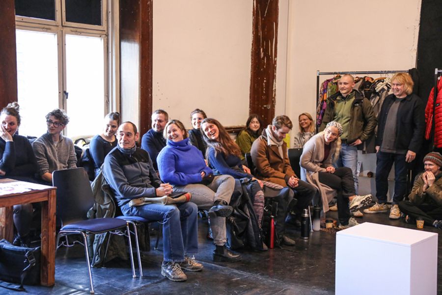Photos: Upstairs at the Gatehouse Shares DEATH ON THE THRONE Rehearsal Photos Image