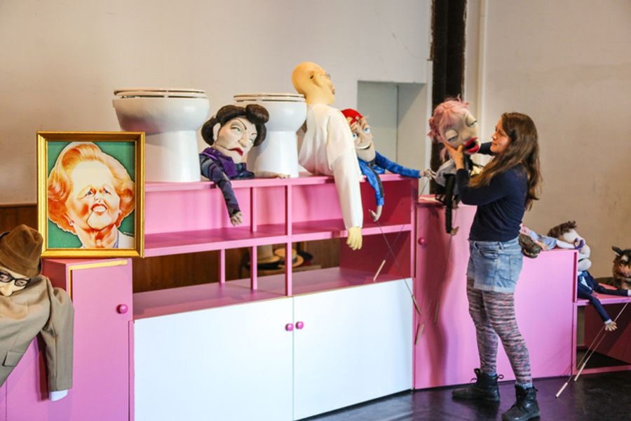 Photos: Upstairs at the Gatehouse Shares DEATH ON THE THRONE Rehearsal Photos Image