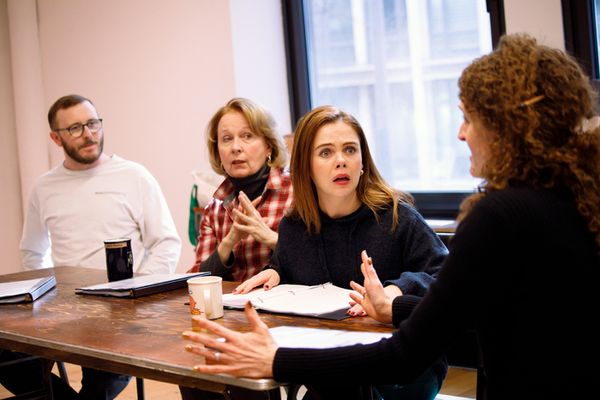 Kevin Oliver Lynch, Kate Burton, Saoirse-Monica Jackson, and Brenda Meaney Photo