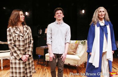 Jeanine Serralles, Andrew Barth Feldman and Joanna Gleason Photo