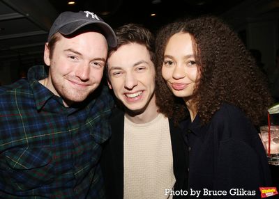 Cooper Hoffman, Andrew Barth Feldman and Nico Parker Photo