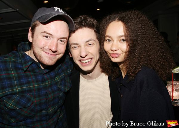 Cooper Hoffman, Andrew Barth Feldman and Nico Parker Photo