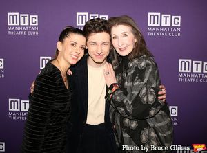 Jeanine Serralles, Andrew Barth Feldman and Joanna Gleason Photo